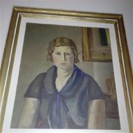 dipinto donna ritratto usato