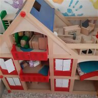 casa bambole legno usato