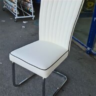 sedia ferro battuto pelle usato