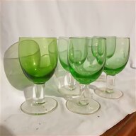 bicchieri vetro verde usato