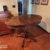 tavolo legno massello dell800 usato