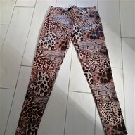 legging leopardati usato