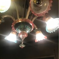 lampadari vetro murano usato