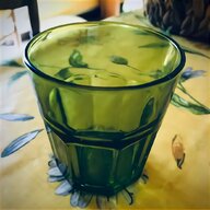 bicchieri vetro verde usato