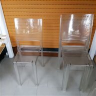 sedia trasparente kartell usato