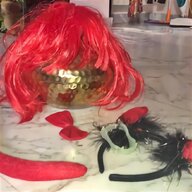 parrucca rossa cosplay usato