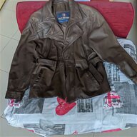 giacca pelle moto vintage usato