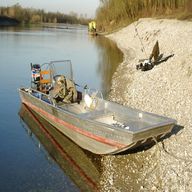 barca pesca fiume pavia usato