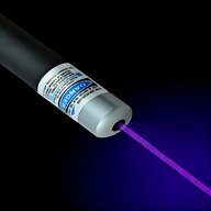 puntatore laser blu usato