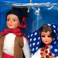 coppia bambole usato