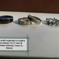 anelli pietra argento usato