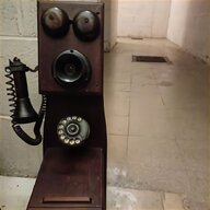 telefono vintage disco muro usato