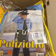 costumi carnevale bimbo poliziotto usato
