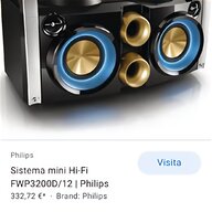 stereo philips f6121 usato