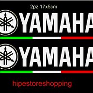 adesivi moto yamaha usato