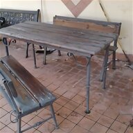 tavolo ferro giardino usato