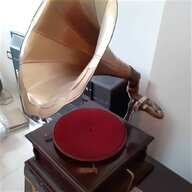 grammofono antico tromba usato