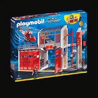 playmobil pompieri usato