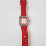 orologio quadrante rosso usato