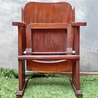sedie cinema legno singola usato