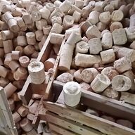tronchetti legno pressato stufe usato