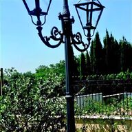 lampione ferro battuto giardino usato