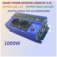 power inverter 5000 w usato