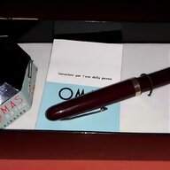 penna stilografica omas inchiostro usato