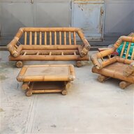 divano etnico bamboo usato