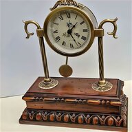 orologio tavolo legno antico usato