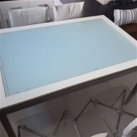 tavolo cristallo bianco usato