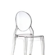 sedia policarbonato trasparente usato