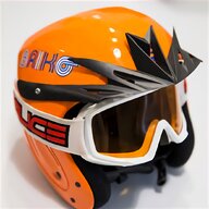 casco integrale arancione usato