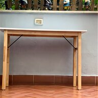 tavolo legno pieghevole salvaspazio usato