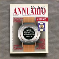 orologi annuario usato