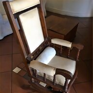 sedie dondolo legno usato