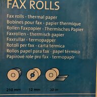 fax carta termica usato