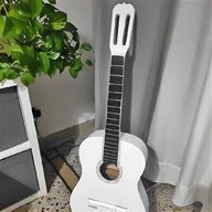 chitarra classica bianca usato