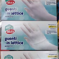 latex gloves usato