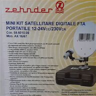 antenna satellitare portatile usato