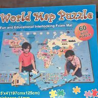 mappamondo puzzle usato