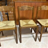 3 sedie legno usato