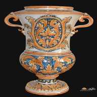 ceramica caltagirone vasi usato