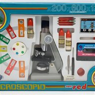 microscopio giocattolo usato