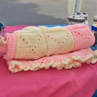 copertina lana uncinetto neonato usato