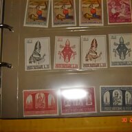 francobolli vari misti usato