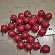 palline di natale rosse usato
