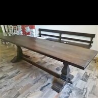 tavolo legno massello 12 posti usato