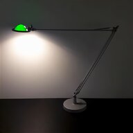 lampada tavolo vetro verde usato