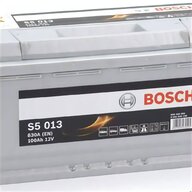 batteria auto bosch s5 usato